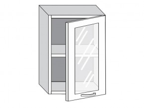 1.50.3 Шкаф настенный (h=720) на 500мм с 1-ой стекл. дверцей в Камышлове - kamyshlov.magazin-mebel74.ru | фото