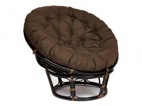 Кресло Papasan 23/01 W с подушкой Antique brown, ткань Коричневый в Камышлове - kamyshlov.magazin-mebel74.ru | фото