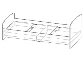 Кровать одинарная в Камышлове - kamyshlov.magazin-mebel74.ru | фото