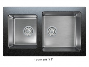 Мойка комбинированная Tolero twist TTS-840 Черный 911 в Камышлове - kamyshlov.magazin-mebel74.ru | фото