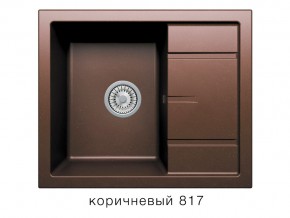 Мойка кварцевая Tolero R-107 Коричневый 817 в Камышлове - kamyshlov.magazin-mebel74.ru | фото