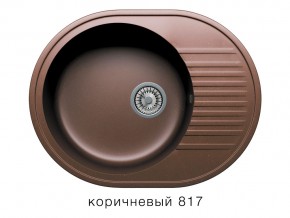 Мойка кварцевая Tolero R-122 Коричневый 817 в Камышлове - kamyshlov.magazin-mebel74.ru | фото